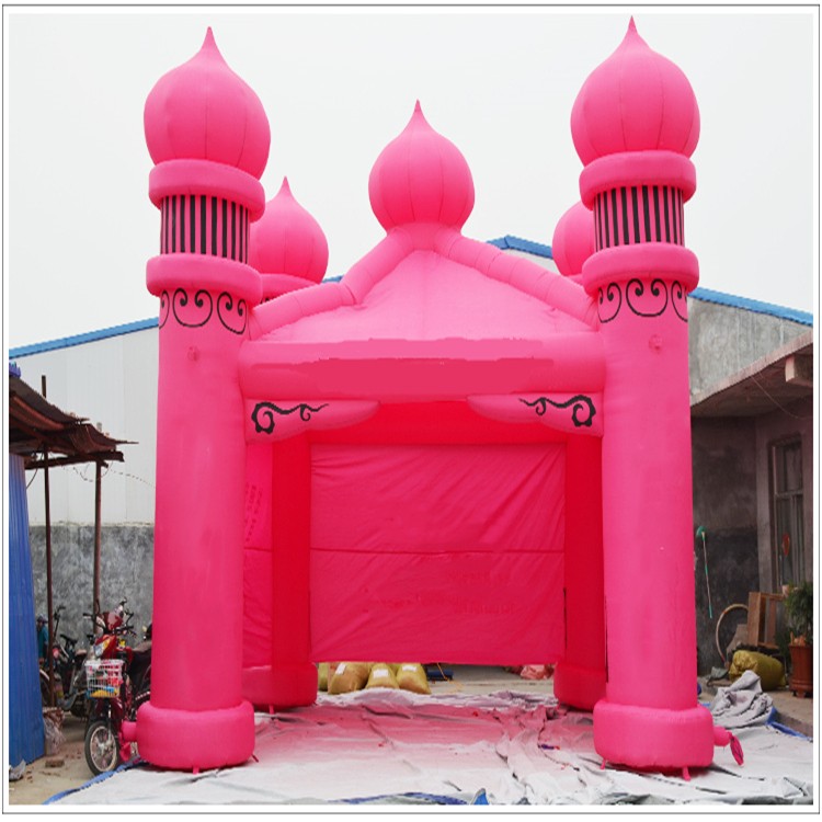 巢湖粉色帐篷